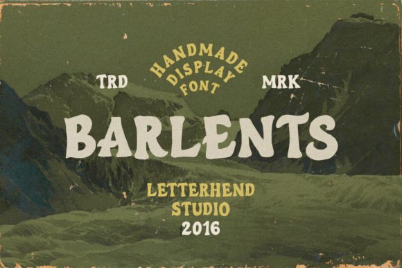Barlents: Strategic Typography for Vintage Brand Authority