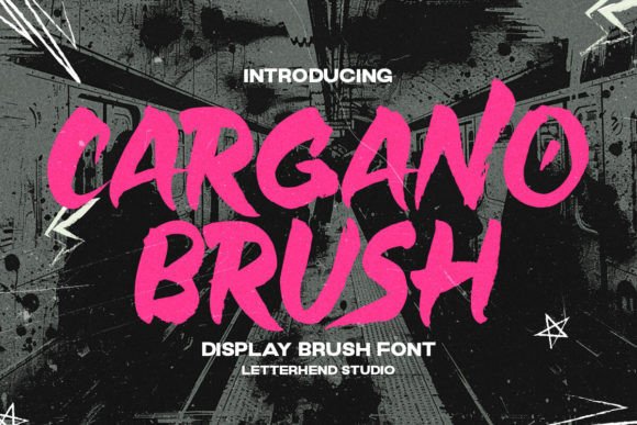 Cargano Brush: Dynamic Typography for Bold Design
