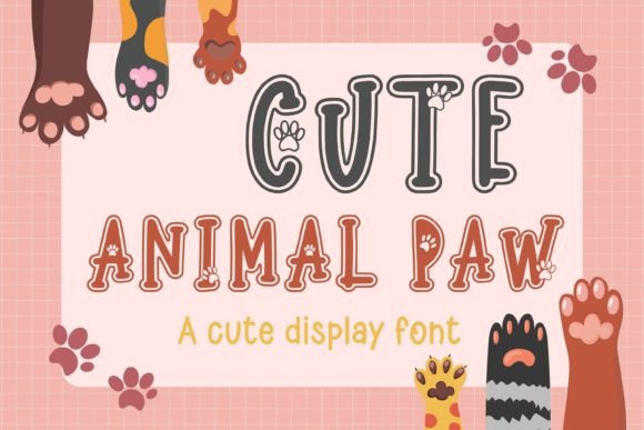 Cute Animal Paw: The Playful Typeface Redefining Modern Design