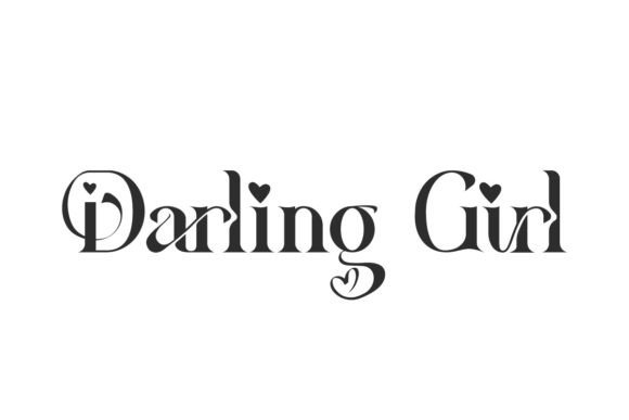 Elevating Brand Identity with the Romantic Precision of Darling Girl Font