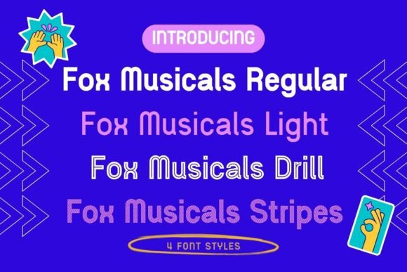 Fox Musicals: A Charming Typeface for Bold Branding