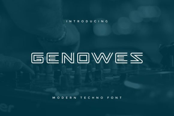Genowes: The Bold, Modern Display Font Redefining Visual Impact