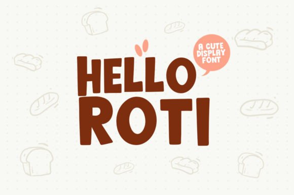 Hello Roti: Elevating Your Design Projects with a Modern Display Font
