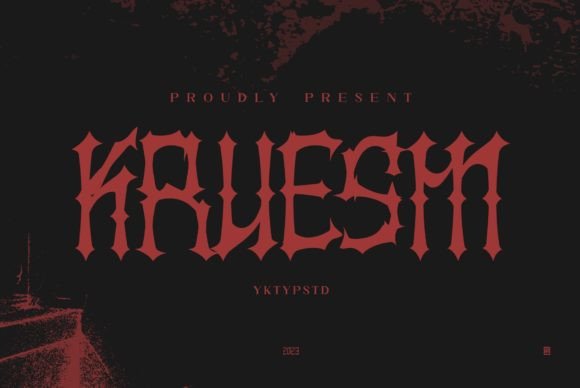 Kruesm: Redefining Horror Aesthetics in Modern Digital Design