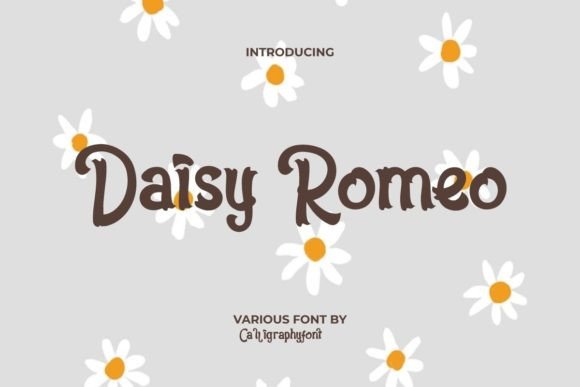 Mastering Visual Identity with the Daisy Romeo Display Typeface