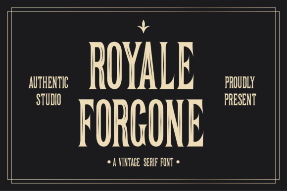 Revitalize Your Brand Identity with the Distinctive Charm of Royale Forgone