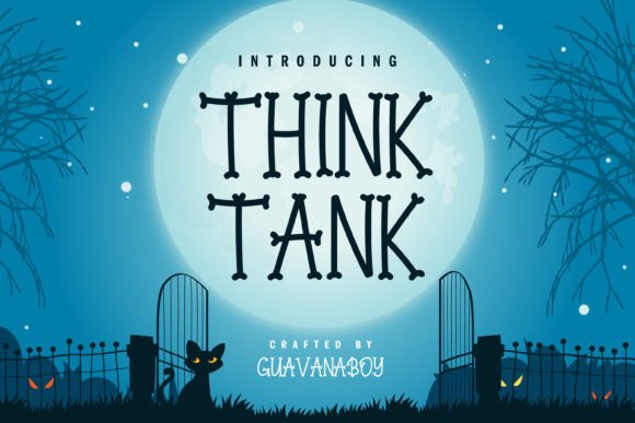 Think Tank Font: Joyful Display Typography