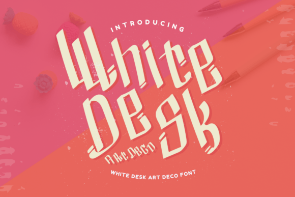 White Desk Art Deco: Elevating Digital Design with Timeless Elegance