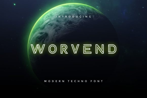 Worvend: Bold Display Font for Modern Brands